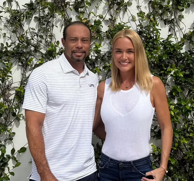 Tiger Woods and Vanessa Trump post love up pitcures