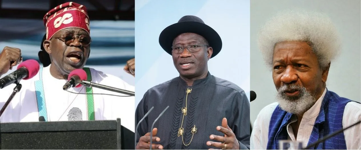Tinubu Jonathan and Soyinka