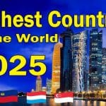 List Of 10 Richest Countries In 2025
