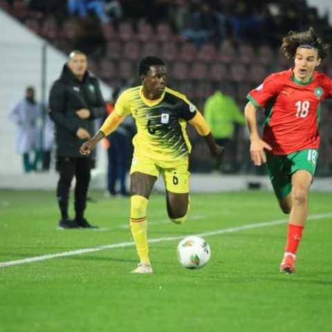 two man horse race Morocco against Uganda on Sunday