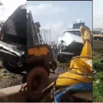 Accident at MFM Lagos Ibadan Expressway