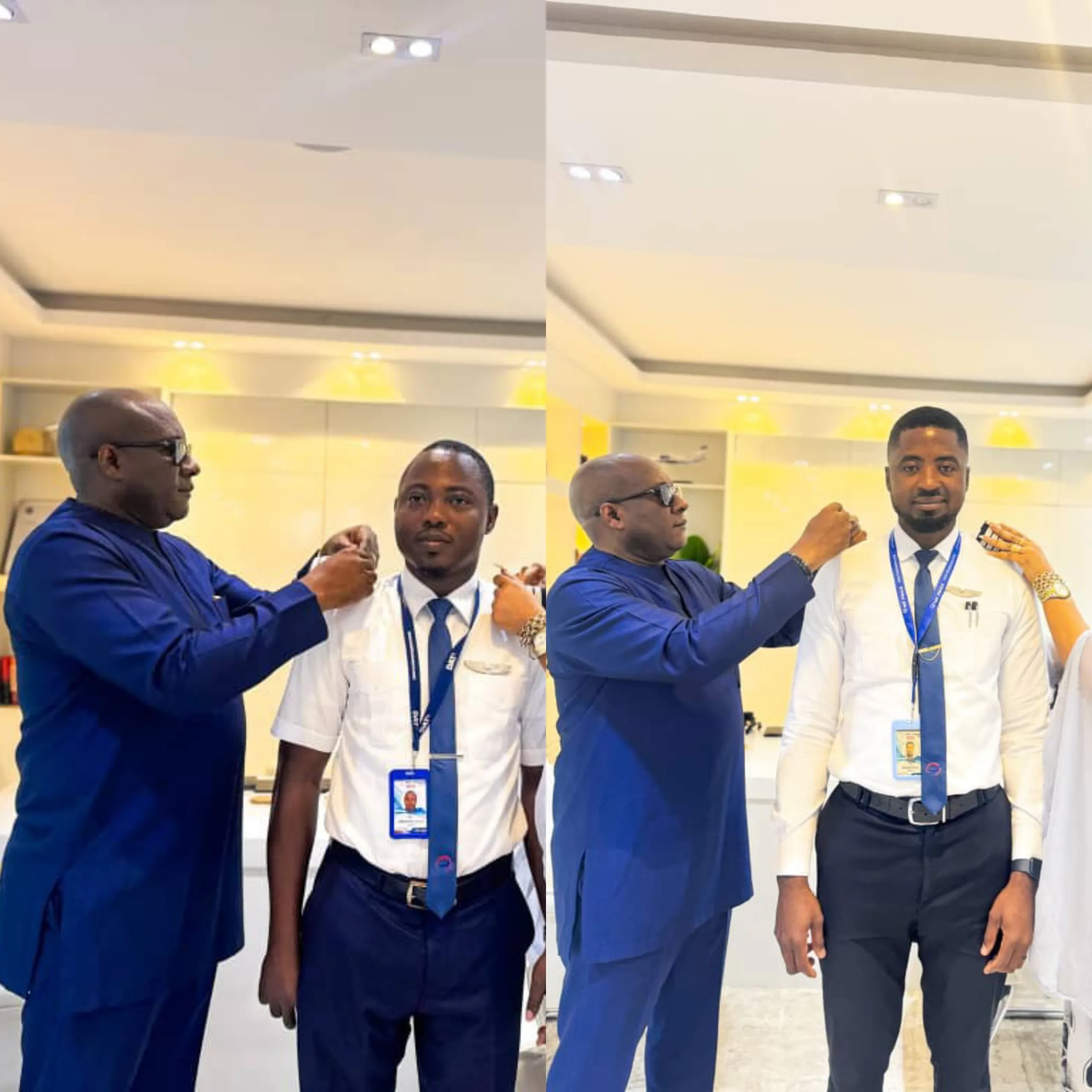 Air Peace Elevates Two Pilots To Captain On Boeing Fleet