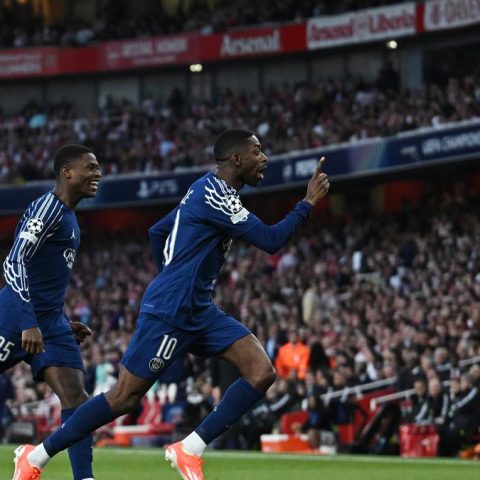 Dembele shocks Arsenal at the Emirates