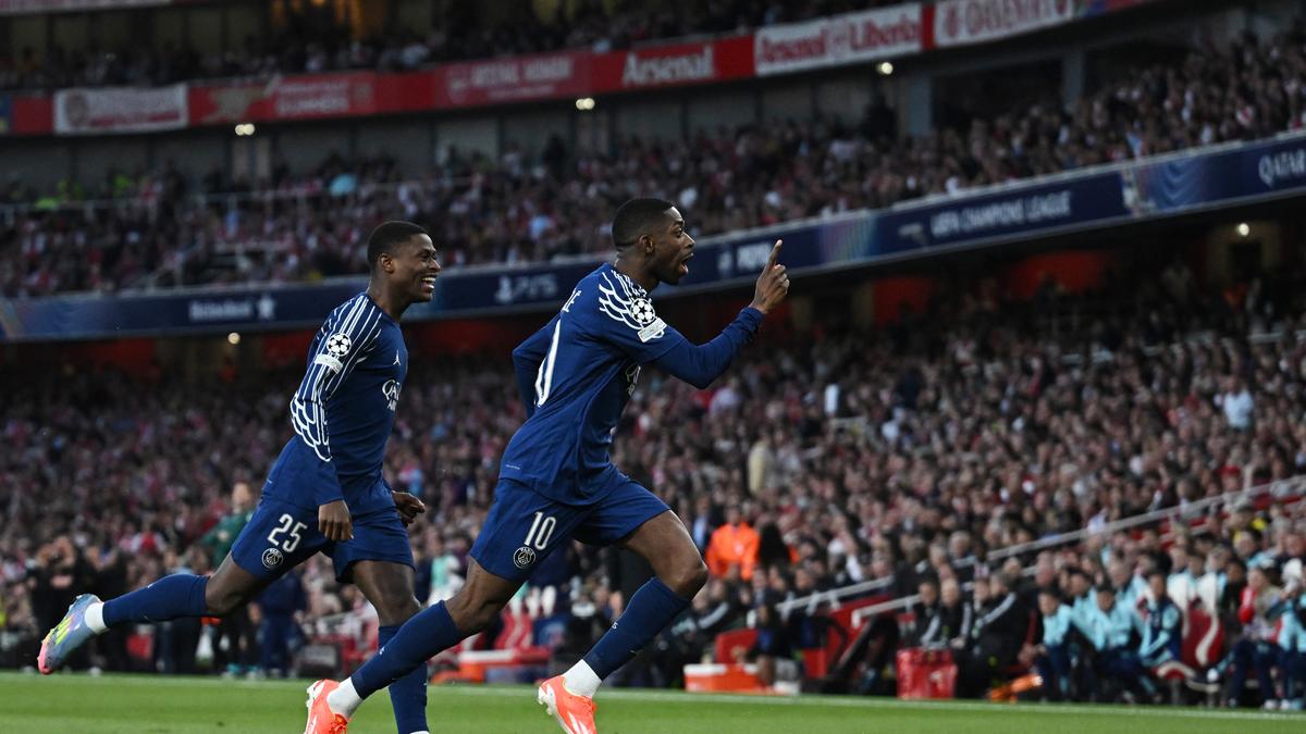 Dembele shocks Arsenal at the Emirates
