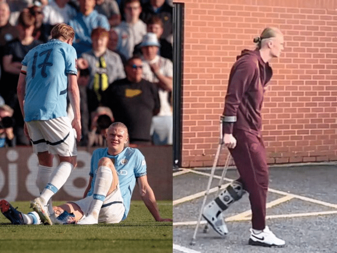 Erling Haaland to be out for close to seven weeks