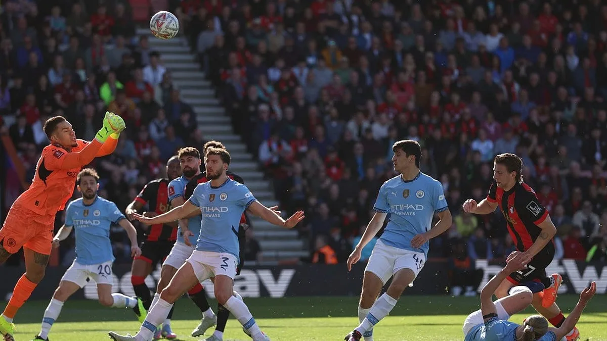 FA Cup clash Bournemouth against Manchester City
