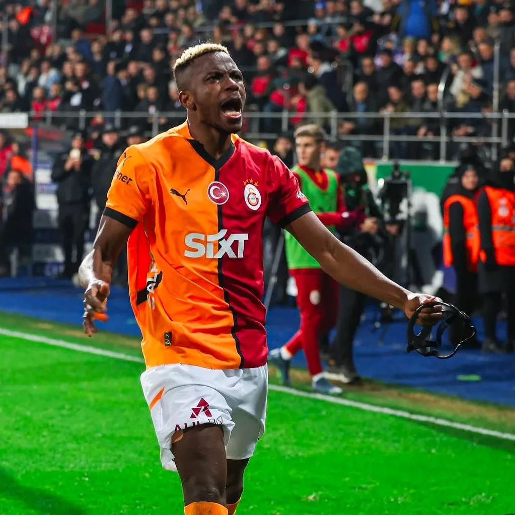 Gala forward Victor Osimhen
