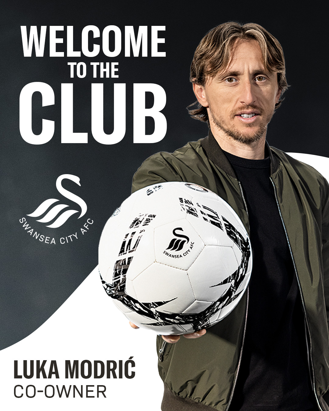 Luka Modric is co owner of Swansea City