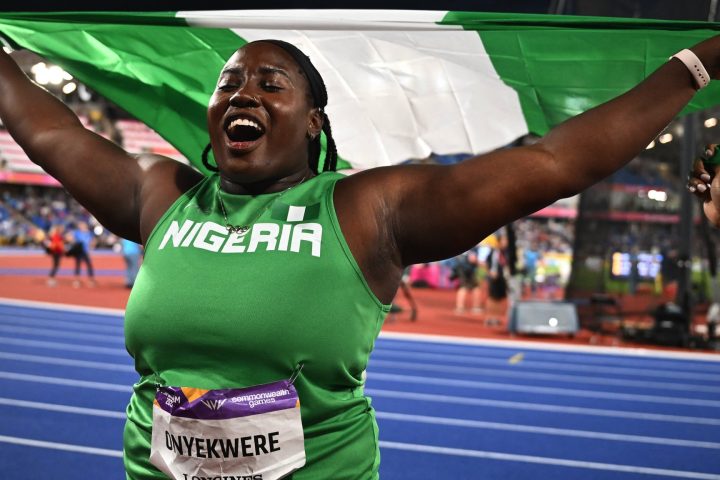 Nigeria's Discus thrower Chioma Onyekwere