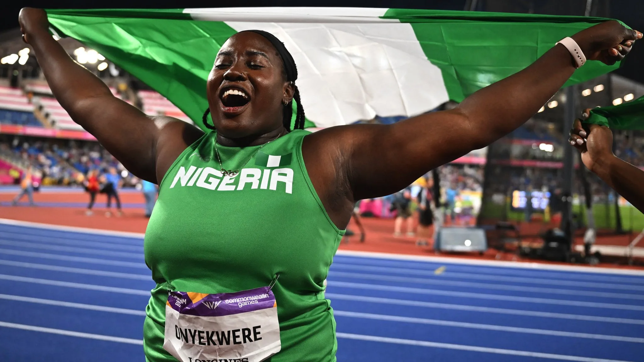 Nigeria's Discus thrower Chioma Onyekwere