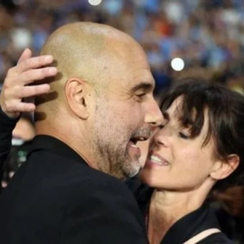 Pep Guardiola and Wife Cristina Serra