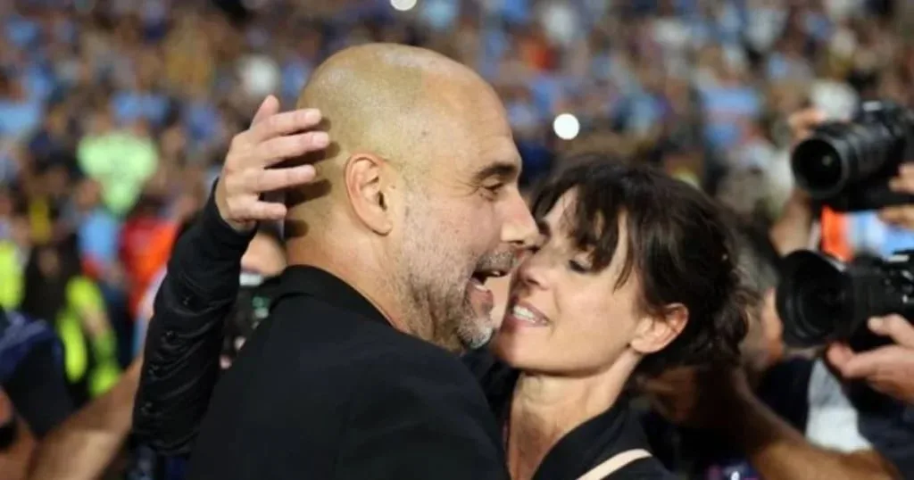 Pep Guardiola and Wife Cristina Serra