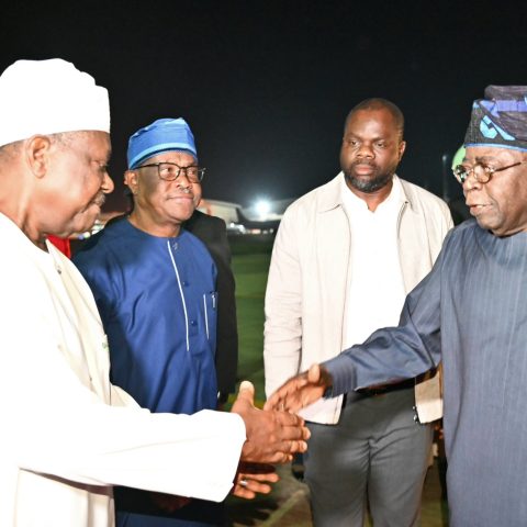 Breaking: Tinubu Returns To Abuja After Europe Trip [Photos]