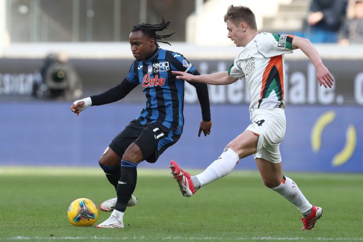 Ademola Lookman in action for Atalanta