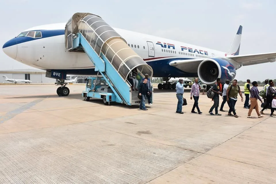 Air Peace Evacuates 78 Trafficked Nigerian Women From Abijan Free Of Charge