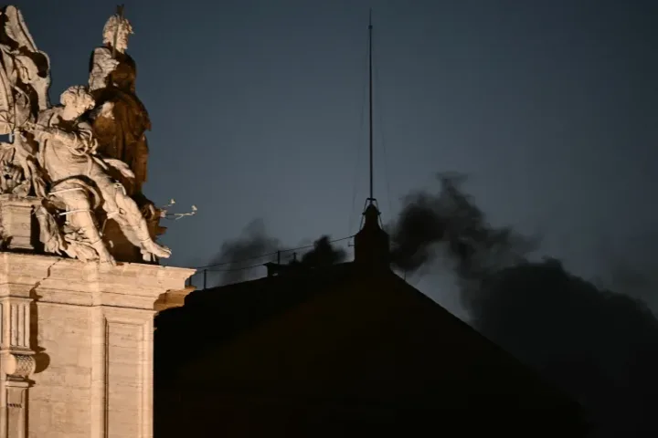 Black smoke