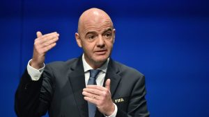 FIFA President Gianni Infantino FIFA President Gianni Infantino