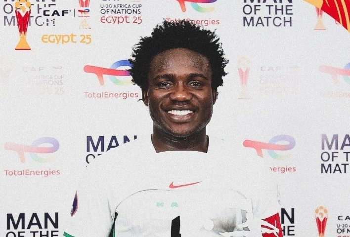 Flying Eagles captin Daniel Bameyi