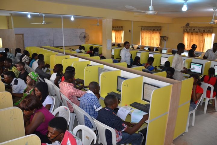 JAMB Candidates sweating it out