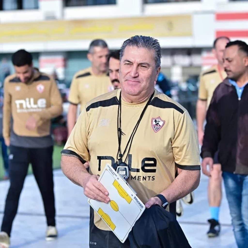 Jose Peseiro during his stay with Zamalek