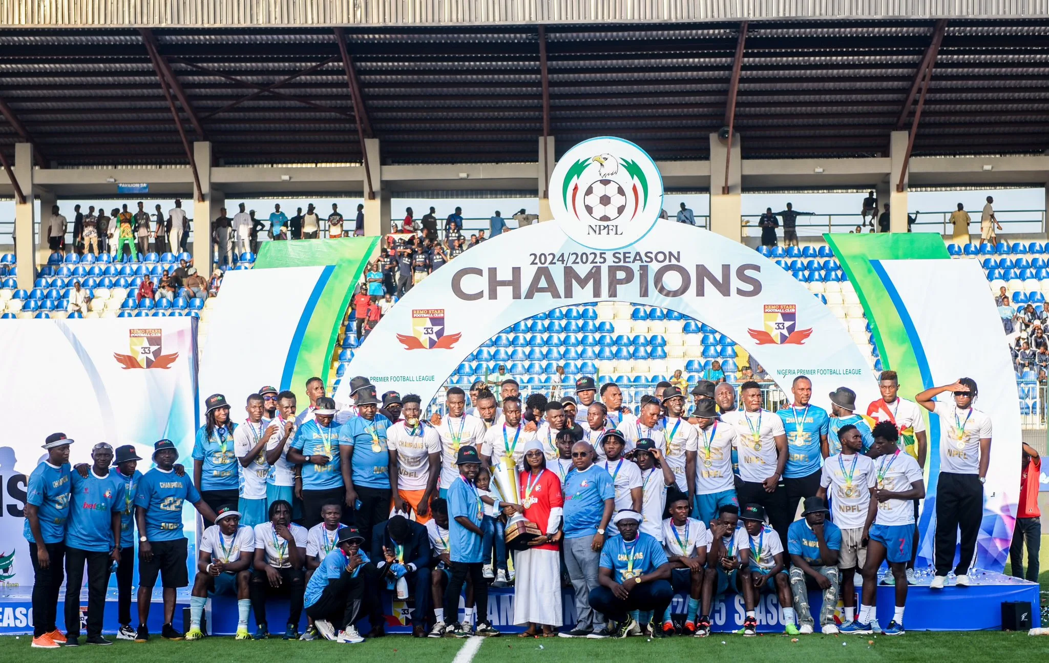 NPFL champions 2024 2025 season Remo Stars