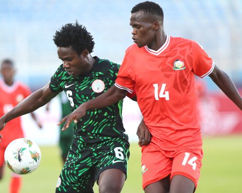 Nigeria battle to 2-2 draw against Kenya
