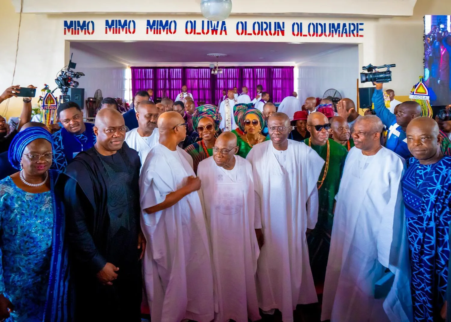 Obasanjo, Osinbajo, Govs, Others Pay Last Respect Ayo Adebanjo
