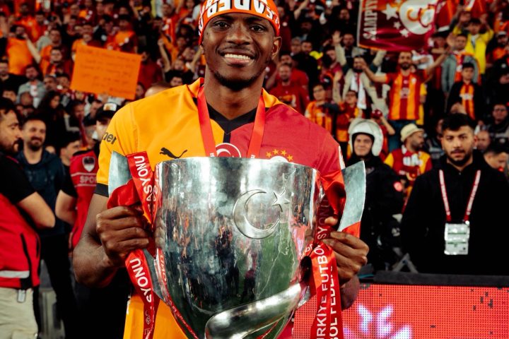 Osimhen claims first Cup at Galatasaray