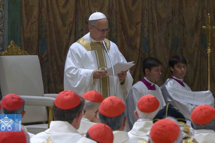VIDEO: Pope Leo XIV Celebrates Inaugural Mass In Vatican
