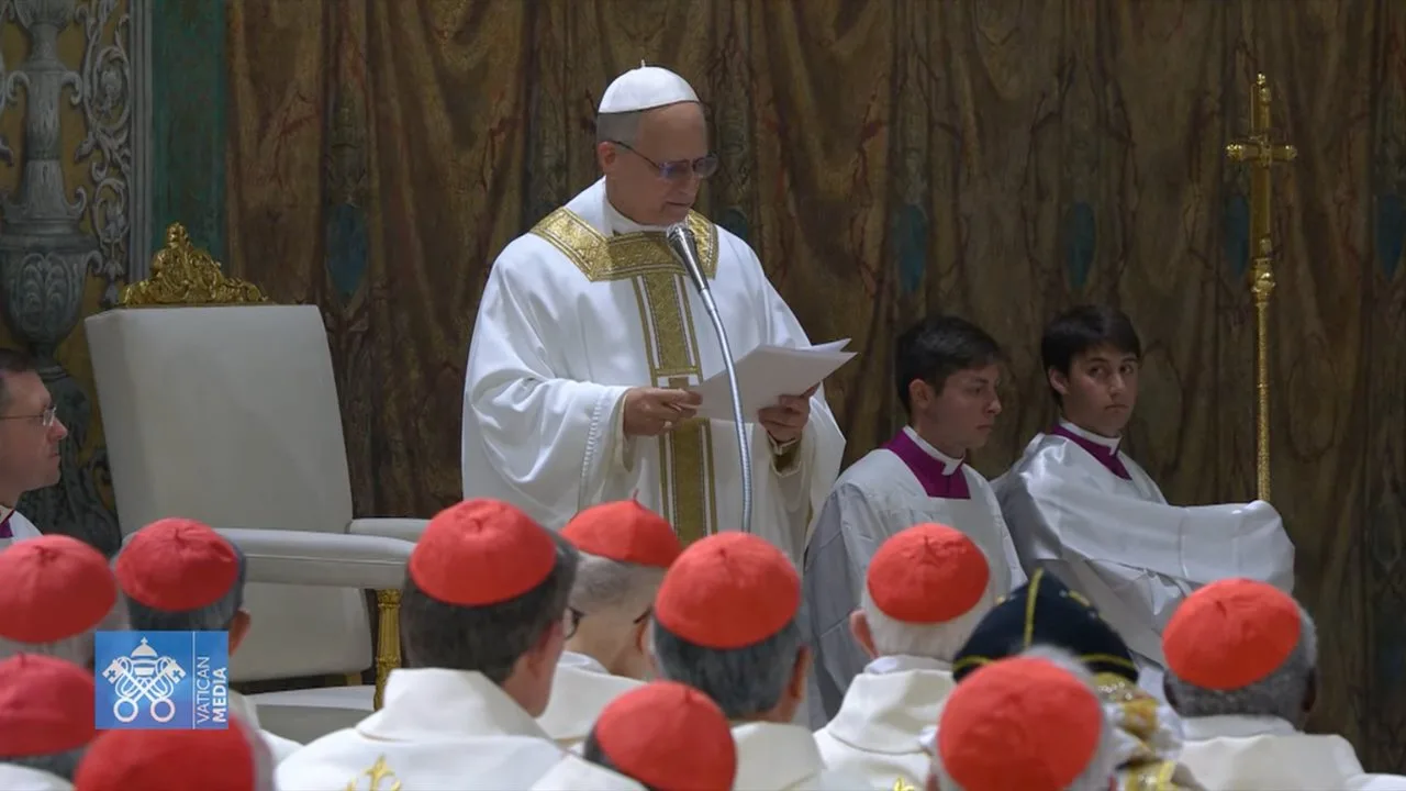 VIDEO: Pope Leo XIV Celebrates Inaugural Mass In Vatican