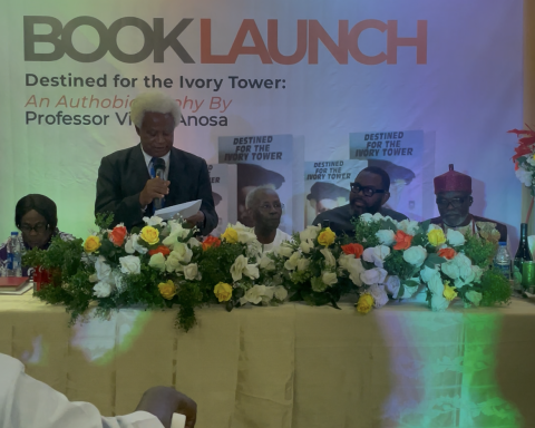 Book Launch: Why I Wrote ‘Destined For The Ivory Tower’ –  Prof. Victor Anosa