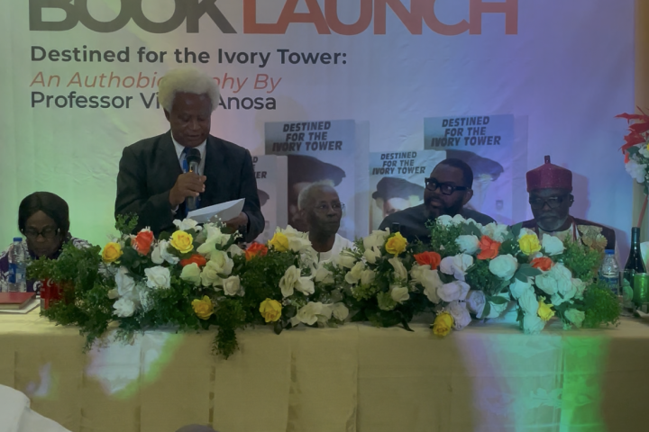 Book Launch: Why I Wrote ‘Destined For The Ivory Tower’ –  Prof. Victor Anosa
