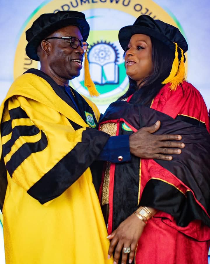 COOU Confers Soludo’s Wife With Honorary Degree, Celebrates 25 Years Of Academic Excellence