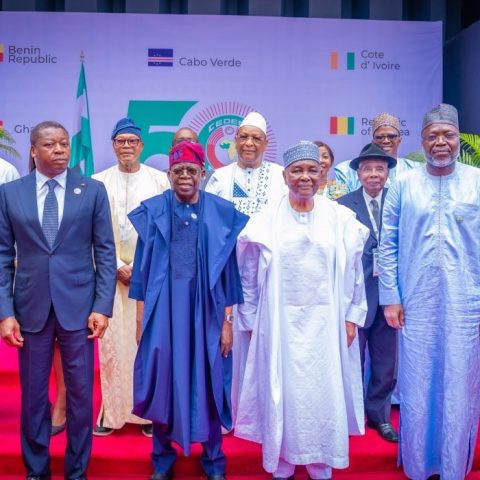 Tinubu Seeks Unity In West Africa As ECOWAS Turns 50