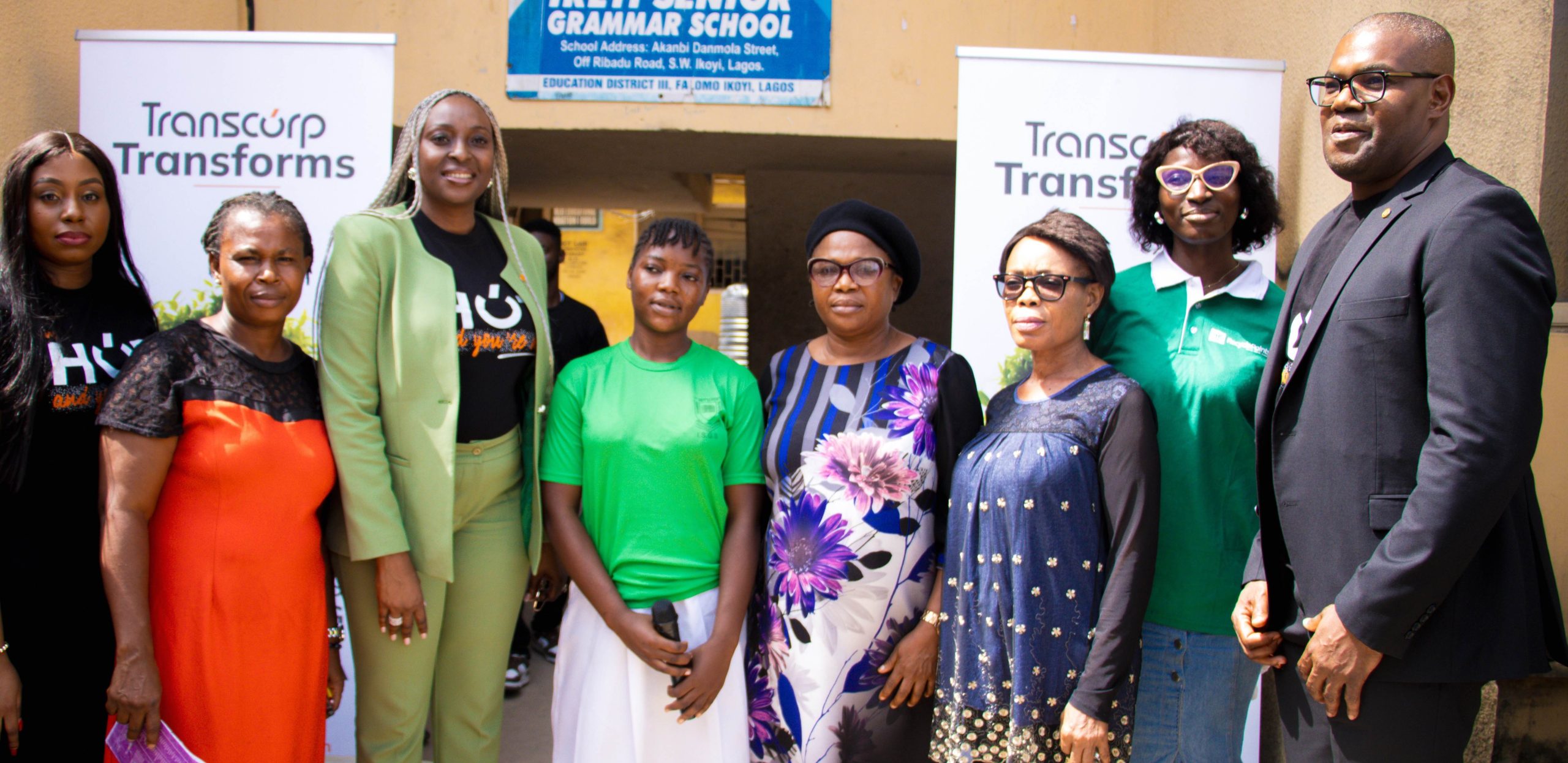 Transcorp Group donates Waste Bins to Schools