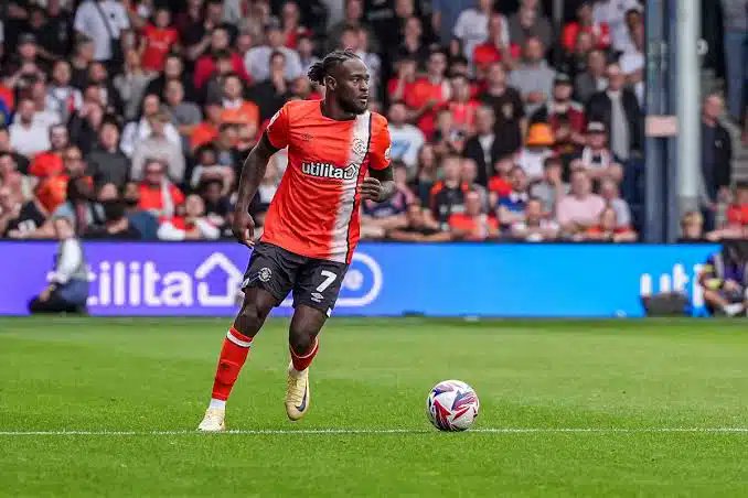 Victor Moses leaves Luton Town