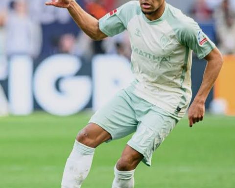 Werder Bremen defender Felix Agu