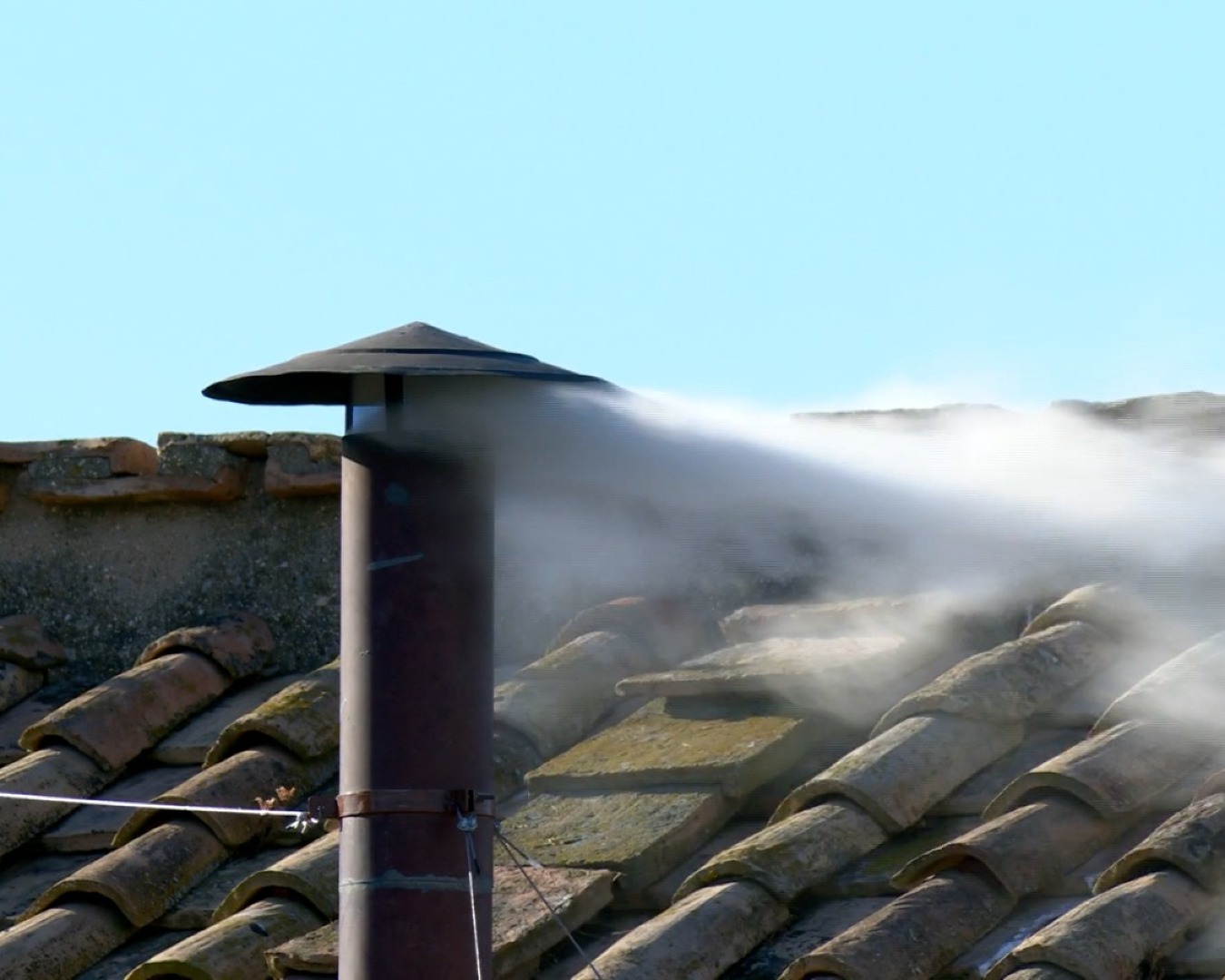 White smoke at Vatican signals new pope
