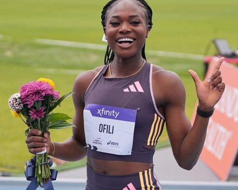 World Record holder Favour Ofili