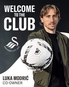 luka modric buys into Swansea luka modric buys into Swansea