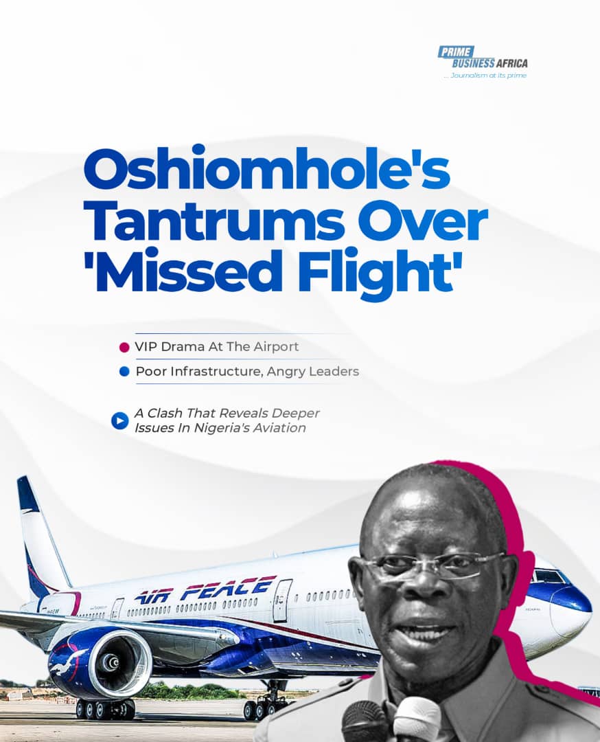VIP Airport Drama: Senator Oshiomhole's Tantrums Over 'Missed Flight'