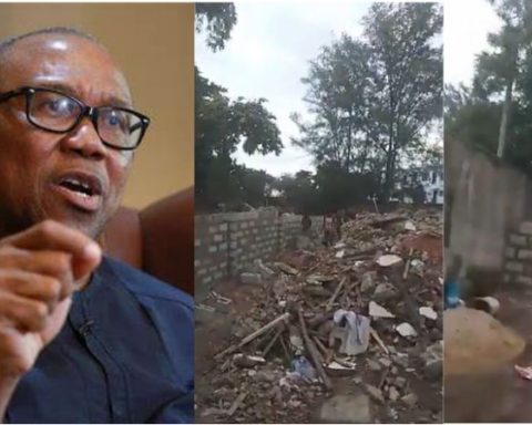 Peter Obi Alleges Ongoing Trespass On Brother’s Demolished Property In Ikeja