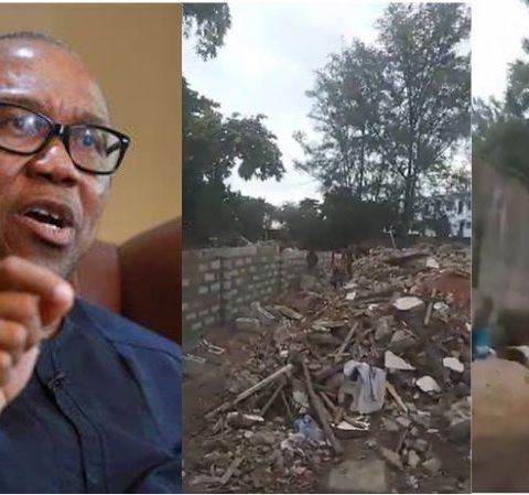 Peter Obi Alleges Ongoing Trespass On Brother’s Demolished Property In Ikeja