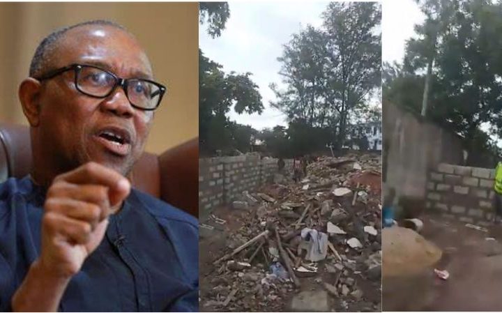 Peter Obi Alleges Ongoing Trespass On Brother’s Demolished Property In Ikeja