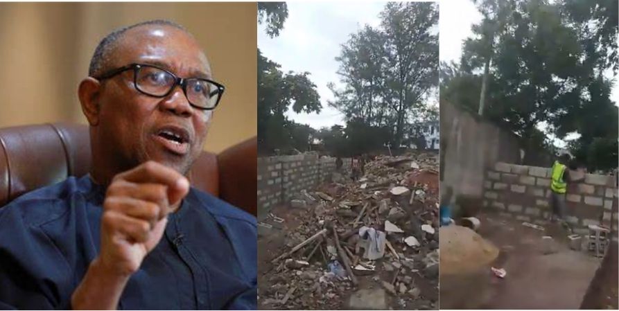 Peter Obi Alleges Ongoing Trespass On Brother’s Demolished Property In Ikeja