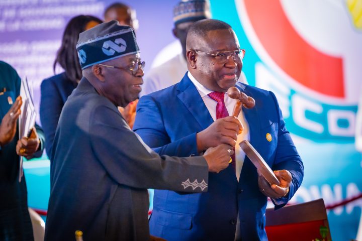 Tinubu Handsover ECOWAS Leadership To Sierra-Leone President
