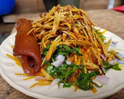 Relishing Ugba [Oil Bean] Delicacy