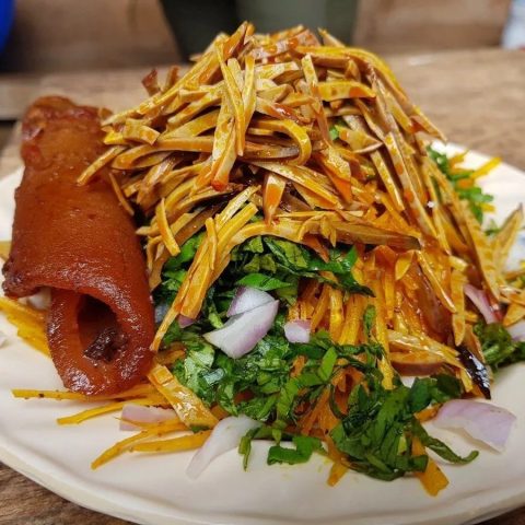 Relishing Ugba [Oil Bean] Delicacy