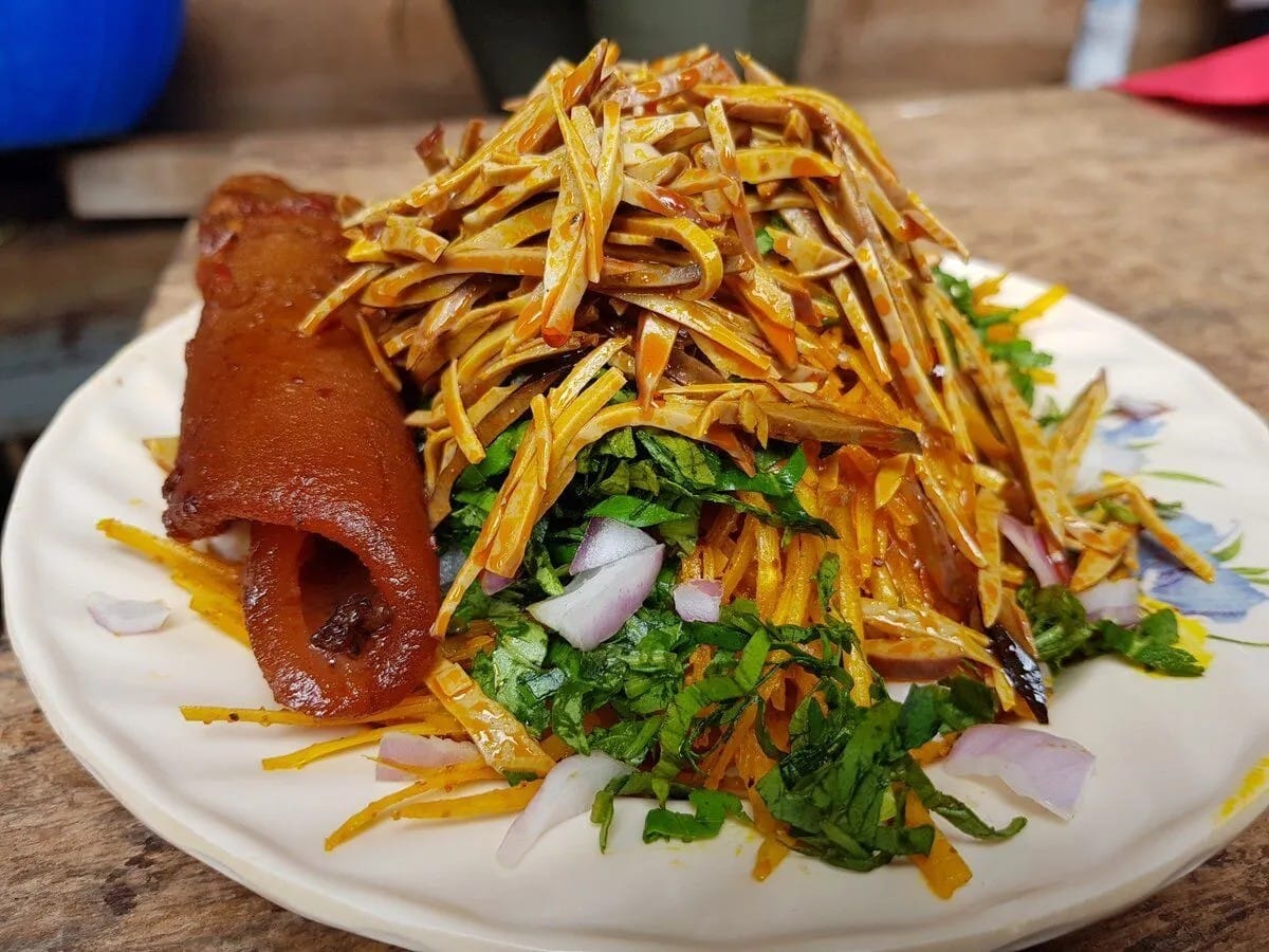 Relishing Ugba [Oil Bean] Delicacy