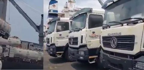 Dangote Refinery Receives 4,000 Brand-new CNG Trucks For Fuel Distribution Nationwide